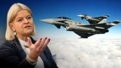 Ministerin Klaudia Tanner wird das Heer ordentlich aufrüsten. (Bild: Bundesheer, BMLV/Daniel Trippolt, Krone KREATIV)