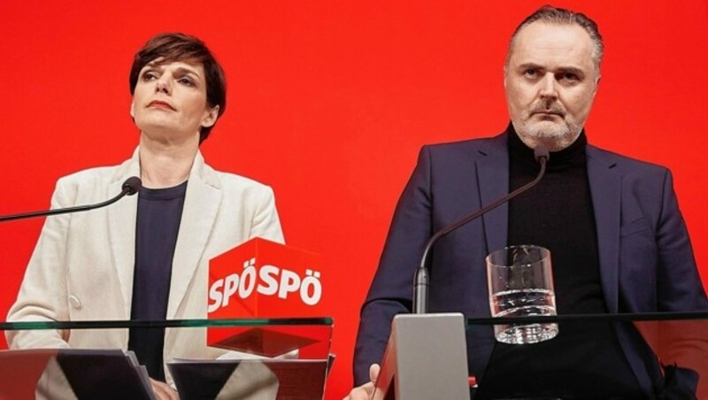 Pamela Rendi-Wagner und Hans Peter Doskozil - die Kernfiguren in der Führungsdebatte der SPÖ (Bild: Georges Schneider / picturedesk.com)