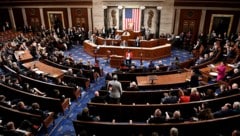 The US House of Representatives (Bild: APA/AFP/Olivier Douliery)