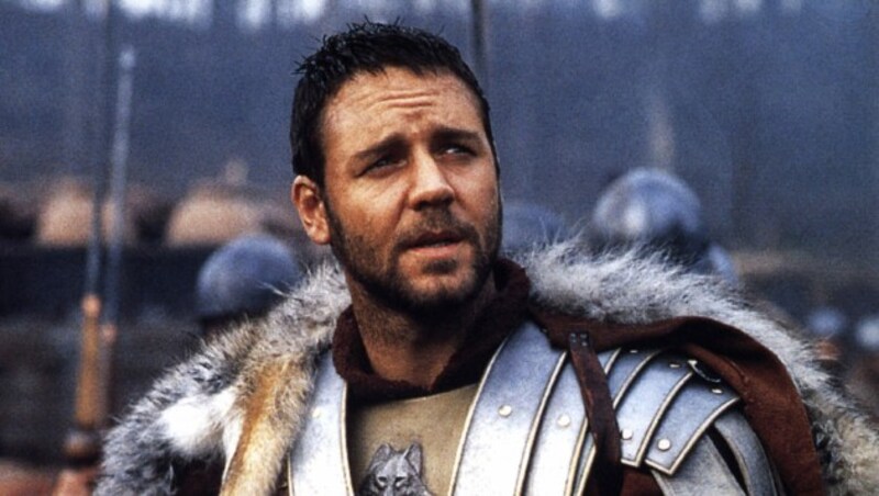 Russell Crowe in seiner legendären Hauptrolle im Film „Gladator“ (Bild: Impress / United Archives / picturedesk.com)