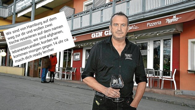 Solche Nachrichten erhält Stefan Lercher derzeit (Bild: Roland Holitzky, Krone KREATIV)