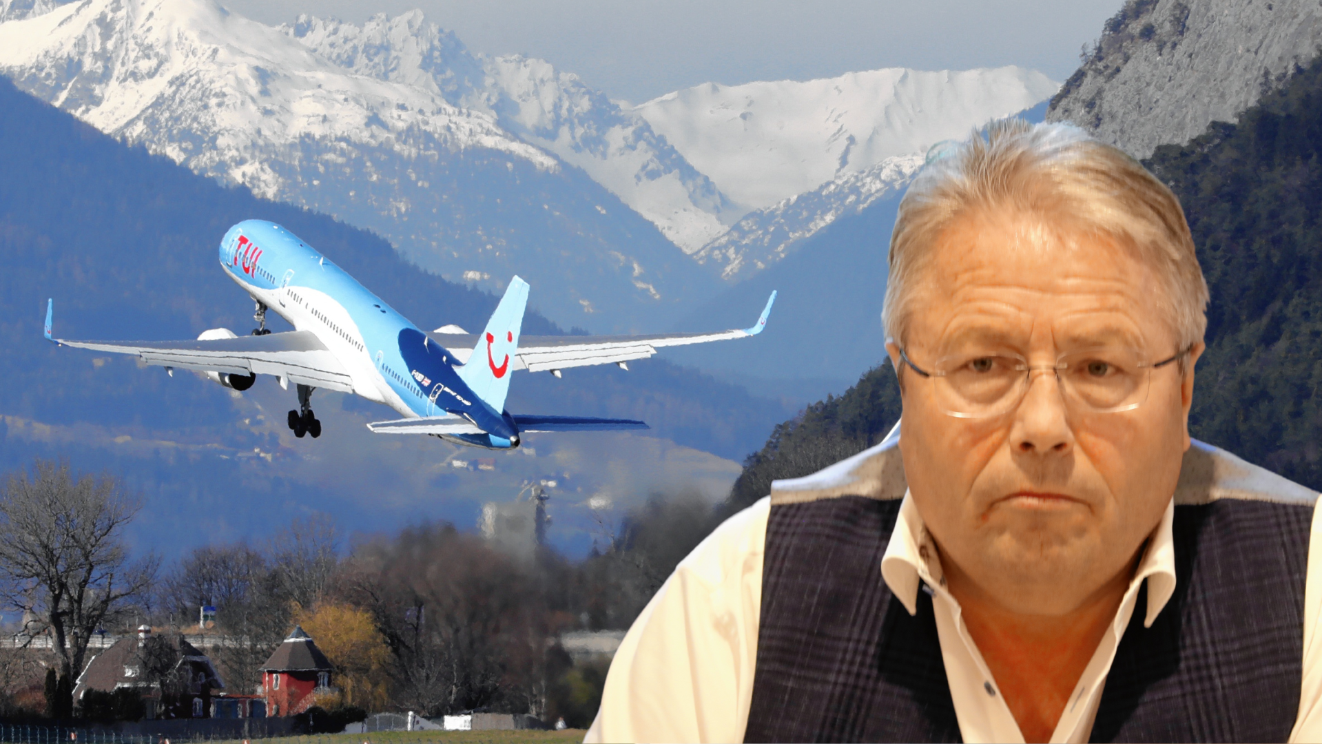 Franz Hörl will ein Werbeverbot für Flugreisen oder eine Sondersteuer für die Bewerbung. (Bild: Christof Birbaumer)