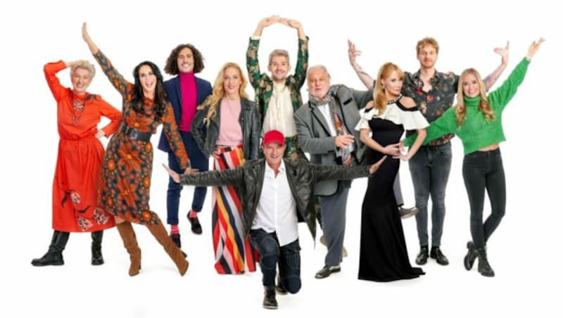 Die „Dancing Stars“ der 15. Staffel (Bild: ORF)