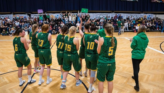 Das Damenteam der MedUni Serpents (Bild: Lukas Zottl)