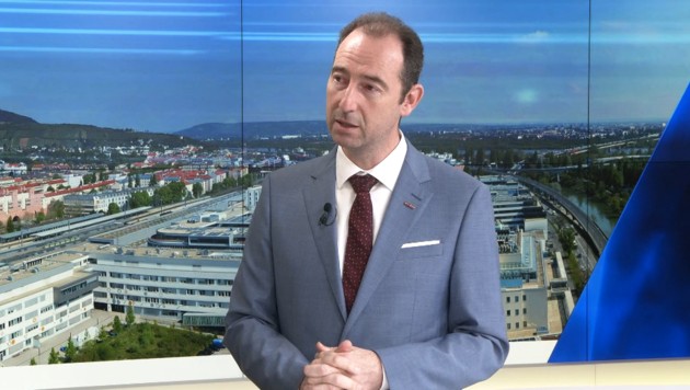 Mario Pulker, Gastro-Spartenobmann der WKO (Bild: krone.tv)