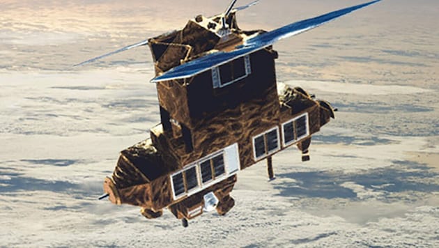 Der ausgediente NASA-Forschungssatellit ERBS ist nach 38 Jahren im All auf die Erde gestürzt. (Bild: NASA)