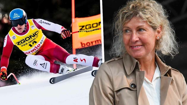 Matthias Mayer und Petra Kronberger (Bild: GEPA )