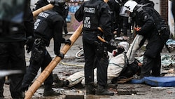 Polizeieinsatz in Lützerath (Bild: AFP)