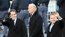 Hunter Biden (links) machte seinem Vater Joe schon oft Probleme. (Bild: DAVID MCNEW)