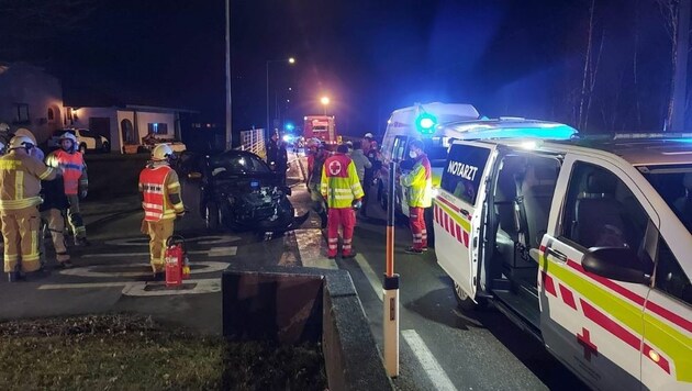 Die Rettungskräfte hatten einiges zu tun. (Bild: Feuerwehr Lorüns)