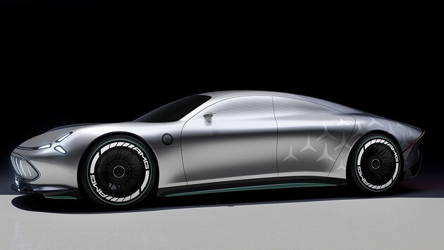 Die Studie Vision AMG hat die Mercedes-Tochter im vergangenen Jahr vorgestellt - Ausblick auf den Nachfolger des GT-Viertürers. (Bild: Mercedes-Benz)