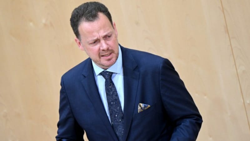 Der Abgeordnete Gerhard Kaniak (FPÖ) (Bild: APA/ROLAND SCHLAGER)