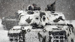 Ein britischer Challenger-Panzer (Bild: ALAIN JOCARD / AFP)