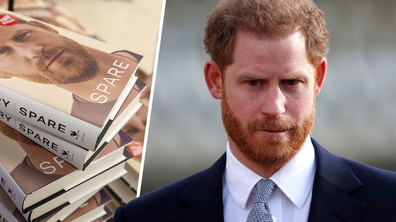 Harrys Biografie „Spare“ sorgte für Spannungen zwischen den Royals.  (Bild: Krone KREATIV, APA/AFP/ISABEL INFANTES)