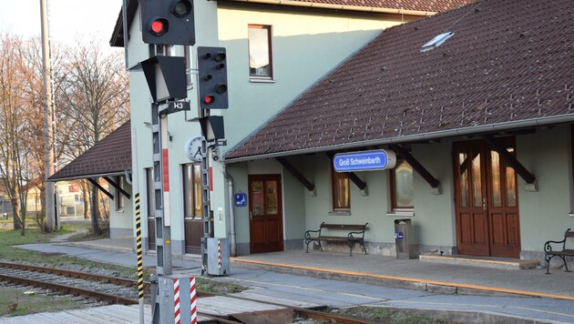 Das ehemalige Bahndrehkreuz: Groß Schweinbarth (Bild: zVg)