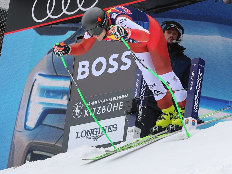 „Rein ins Vergnügen!“ Andreas Ploier beim Start. (Bild: Birbaumer Christof)