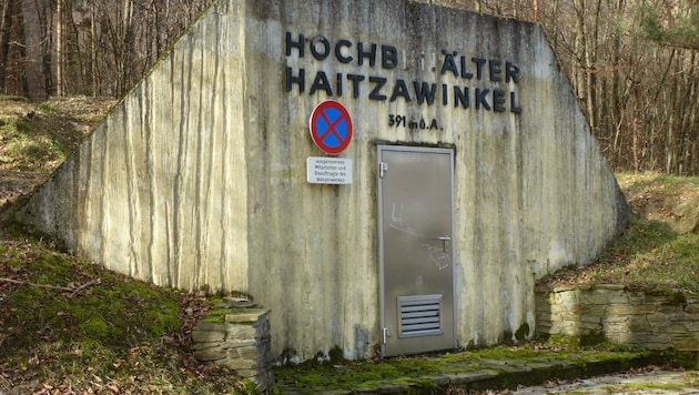 Schon optisch nicht ganz klar: der umstrittene Trinkwasserspeicher (Bild: zVg)