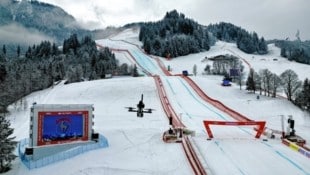 Ziel aller Ski-Träume – das Ziel der Kitzbüheler Streif (Bild: Mario Urbantschitsch)