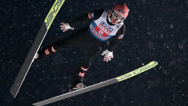 Skispringer Daniel Huber hat die Weltmeisterschaft in Planica im Hinterkopf. (Bild: Tröster Andreas)