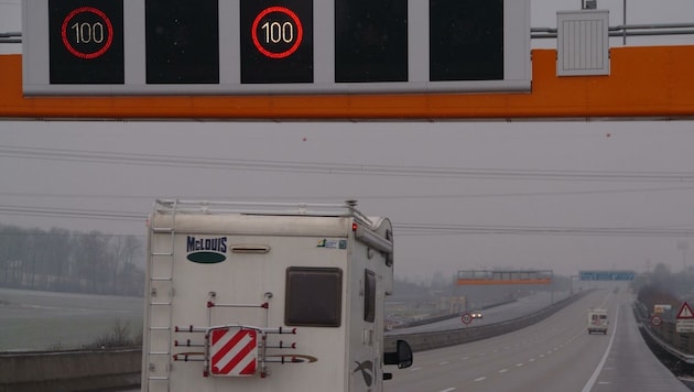 Im Jahr 2008 wurde der flexible Lufthundereter auf der Westautobahn zwischen Linz und Enns verordnet. (Bild: johannes markovsky)