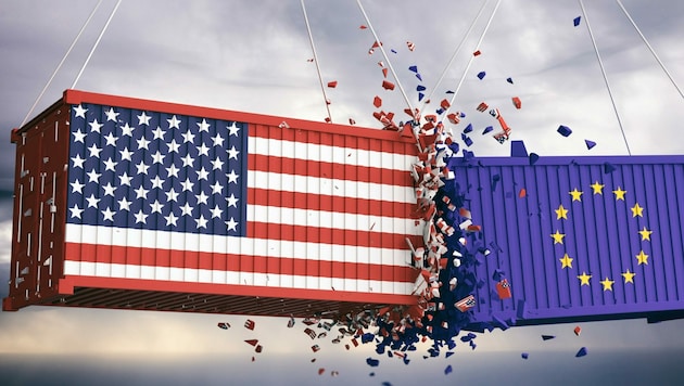 Zwischen der EU und den USA droht ein Handelskrieg. (Bild: stock.adobe.com)