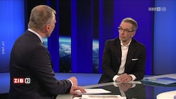 Moderator Armin Wolf mit Herbert Kickl: Im Fernsehen gewinnt nicht der, der vielleicht recht hat. (Bild: Screenshot ORF)