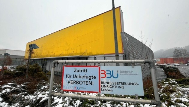 Die Asyl-Großunterkunft in Leoben-Lerchenfeld (Bild: Jauschowetz Christian)