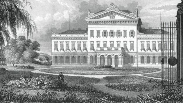 Das Palais Meran von Erzherzog Johann: Stregen war der Bauleiter (Bild: Conrad Kreuzer/wikipedia)