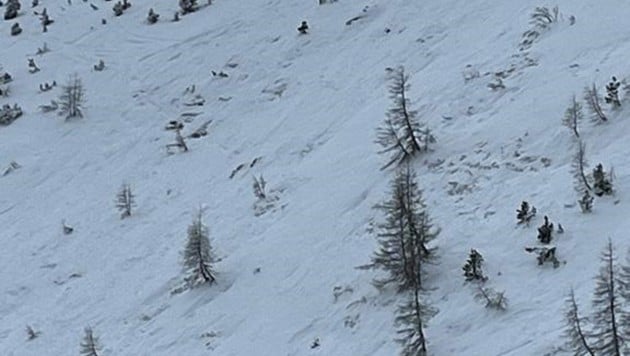 Abseits der Pisten ist es derzeit extrem gefährlich. (Bild: Bergrettung Radenthein)