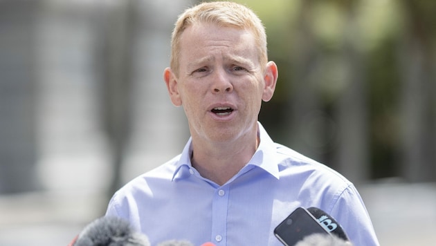Chris Hipkins wird Labour-Chef und damit neuer Premier in Neuseeland (Bild: AFP)