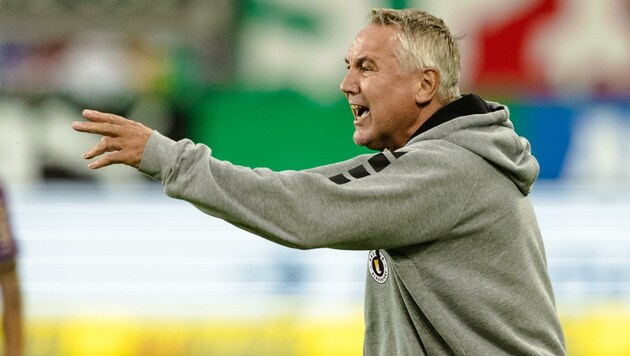 Austria Klagenfurts Trainer Pacult lässt zwei Spieler ziehen. (Bild: urbantschitsch mario)