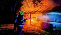 Großer Feuerwehreinsatz in Riegersburg (Bild: Feuerwehr/Kaufmann)