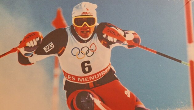 Der letzte steirische Slalomfahrer mit Weltklasse-Niveau: Mike Tritscher. (Bild: sepp pail)
