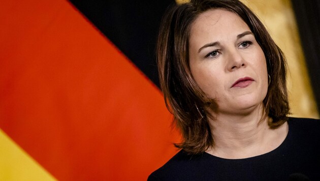 Außenministerin Baerbock lässt in der Panzer-Frage aufhorchen. (Bild: APA/AFP/ANP/Sem van der Wal)