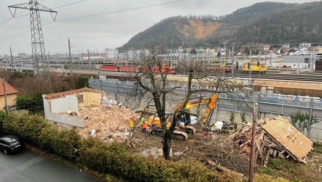 Der Quietsch-Lärm rund um den Verschiebebahnhof im Norden von Graz wird nicht besser. Eine neue Baustelle bereitet Anrainern jetzt weitere Sorgen. (Bild: zVg)