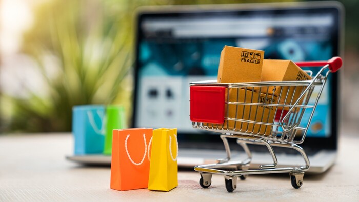 Zahlungen bei Online-Shopping machen schon neun Prozent aller Transaktionen aus.