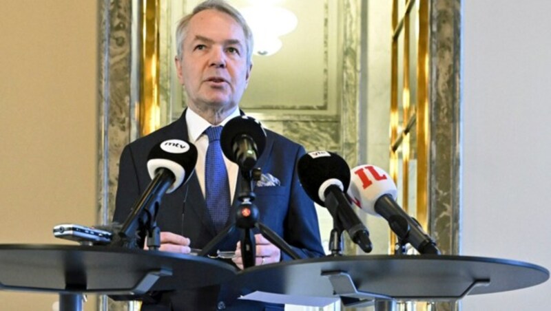 Finnlands Außenminister Pekka Haavisto (Bild: ASSOCIATED PRESS)