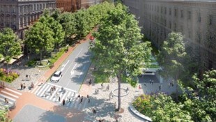 So soll die Universitätsstraße-Landesgerichtsstraße aussehen.