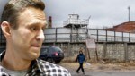 Laut Nawalny ist alles, was man über den Horror und die faschistischen Verbrechen des russischen Gefängnissystems hört, wahr - die Wirklichkeit sei sogar „noch schlimmer“. Im Hintergrund: Die als Folterkammer gefürchtete Hochsicherheits-Strafkolonie Melechowo in der Region Wladimir, 250 Kilometer östlich von Moskau. (Bild: APA/AFP/Kirill Kudryavtsev, APA/AFP/Vasily Maximov, Krone KREATIV)