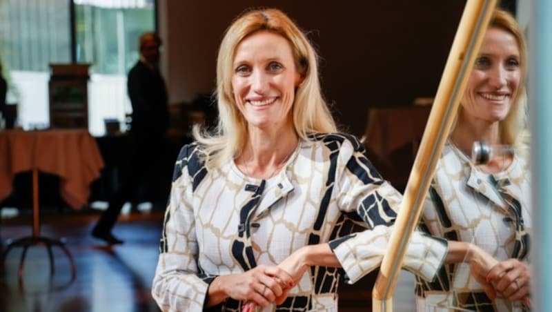 Salzburgs neue Tourismus-Chefin Christine Schönhuber will 2023 Schwerpunkte setzen. (Bild: Tschepp Markus)