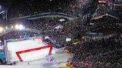 Das Zielstadion verwandelte sich am Dienstag wieder einmal in einen Hexenkessel.