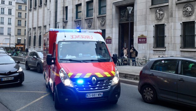 Auf einem Pariser Universitäts-Campus ist am Mittwoch eine Studentin angegriffen und schwer verletzt worden. (Bild: AFP/Julien de Rosa)