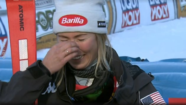 Mikaela Shiffrin (Bild: ORF (Screenshot))