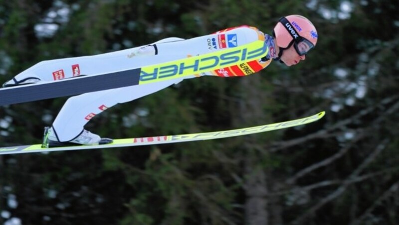 Stefan Kraft am Kulm (Bild: Sepp Pail)