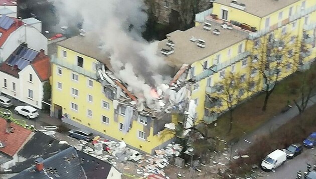 Vor genau zwei Jahren ereignete sich die Tragödie im Zentrum von Langenzersdorf, die Hilfsbereitschaft war enorm. (Bild: ÖAMTC)
