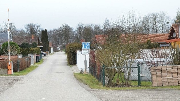 Die Kleingartenanlage Erlabach in St. Valentin sehen manche schon als normale Wohnsiedlung an. (Bild: Crepaz Franz)