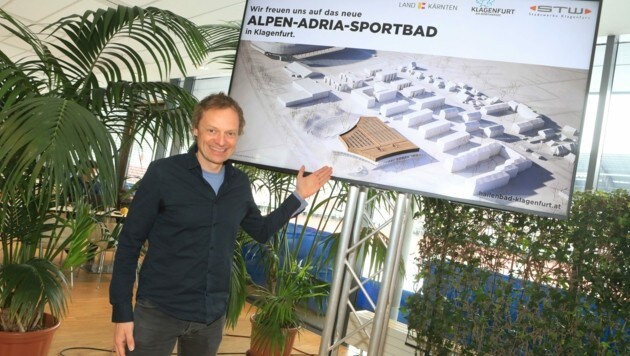 Das Alpen-Adria-Sportbad wurde nun präsentiert. (Bild: Rojsek-Wiedergut Uta)