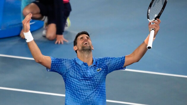 Novak Djokovic ist Rekordsieger in Melbourne (Bild: Associated Press)