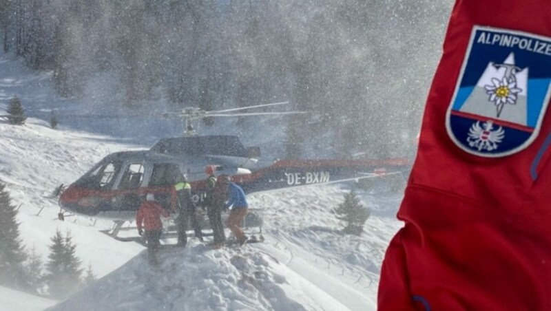 An der Suche nach dem 62-Jährigen waren Bergretter, Alpinpolizisten und ein Team im Polizeihubschrauber beteiligt. (Bild: LPD Kärnten)