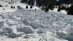 Der Skitourengeher dürfte das Schneebrett auf der Gontalscharte selbst ausgelöst haben. (Bild: LPD Kärnten)